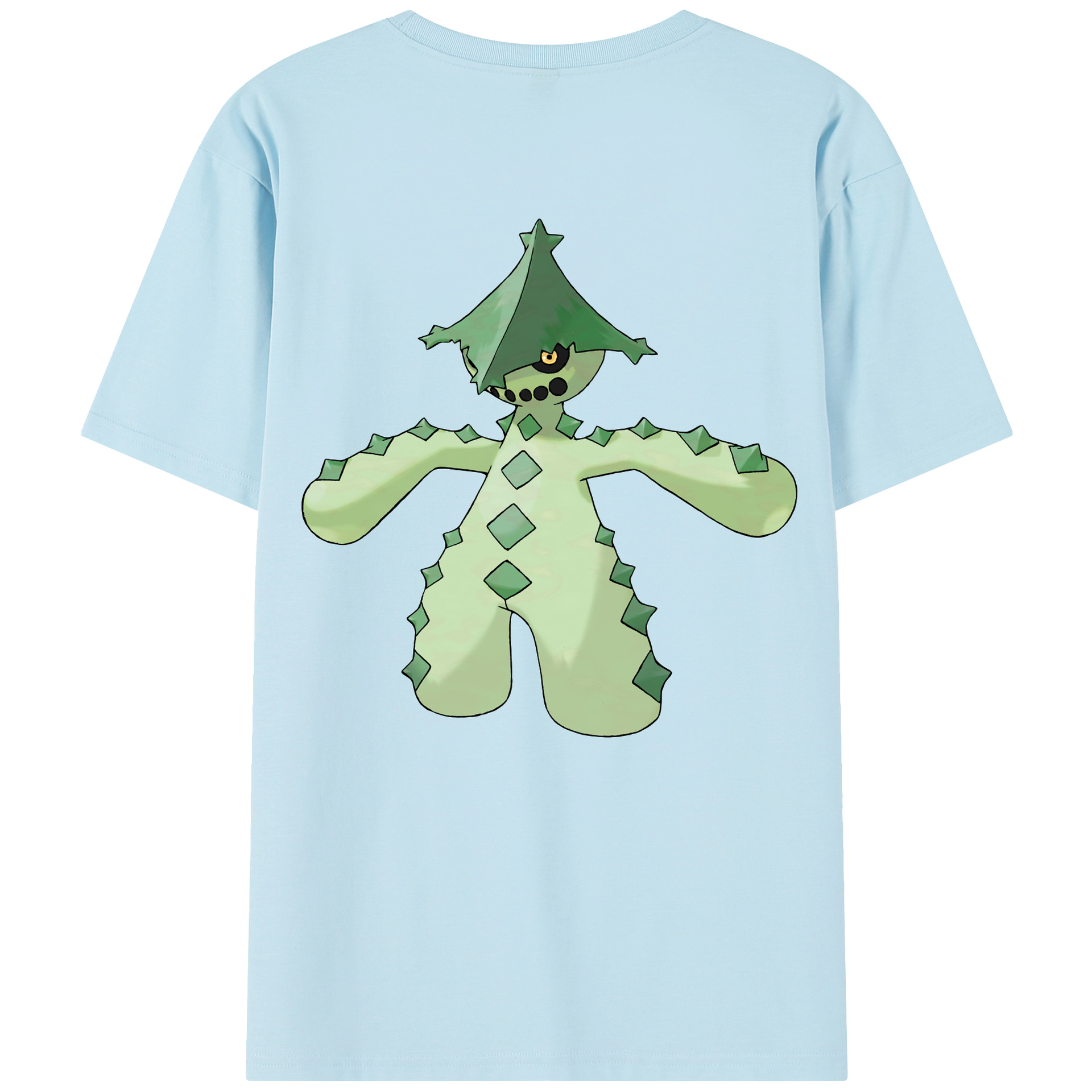 （画像用） ポケットモンスター Pokémon 綿100％半袖Tシャツ（背面プリント）